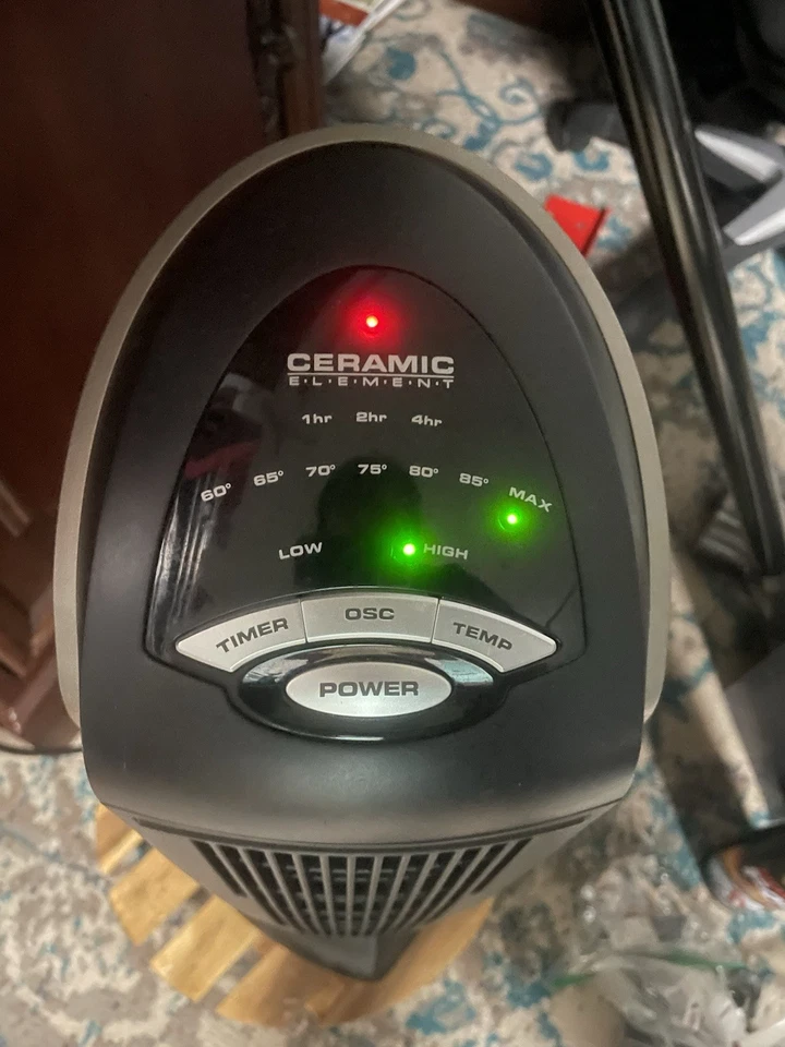 Calentador de torre de cerámica Lasko Foto 3 de 4