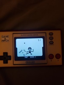 Nintendo Game and Watch: Super Mario Bros Game System no charger read desc