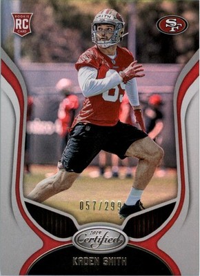 2019 Certified Mirror Silver #176 Kaden Smith /299 - FB