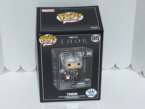 NEW SEALED Thor #05 Funko Pop Die-cast Metal Marvel CHANCE OF CHASE!