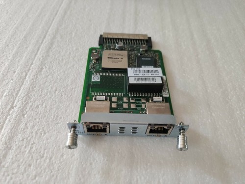 Genuine Cisco HWIC-2CE1T1-PRI 2 Port Channelized T1/E1 and PRI V01 Module - 第 1/4 張圖片