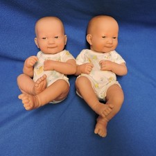Twin JC Toys Berenguer Soft Body 15" Baby Dolls Realistic Babies Happy