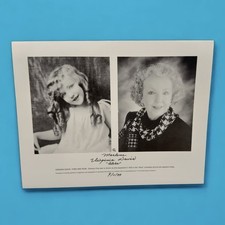 Disneyana '94 Signed DISNEY Legend ALICE Child Film Actress VIRGINIA DAVIS PHOTO