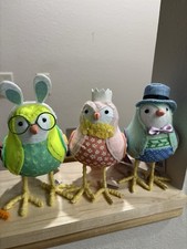 Target Spritz Easter Spring 2020 Fabric Birds Skyler, Rainn And Stormy