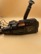 Sony Handycam Video8 CCD-F301 NTSC Camcorder W/Charger And Carrying Bag UNTESTED