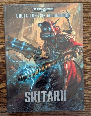 Codex Adeptus Mechanicus Skitarii Hardcover GW Warhammer 40K 2015 Ed. SEALED/NEW