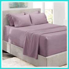 Extra Deep Pocket Sheet Sets, Luxury Soft 6 Piece Bed Sheet Set Fits Mattress...