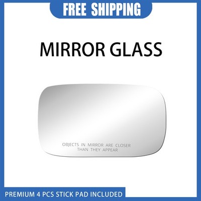 Ourside Mirror Glass For 2005 2006 Volvo V50 Passenger RH Side Adhesive Convex