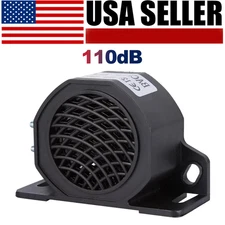 For Car Pickup Van Truck 12V 110DB DC Back-up Warning Alarm Reverse Beeper Horn