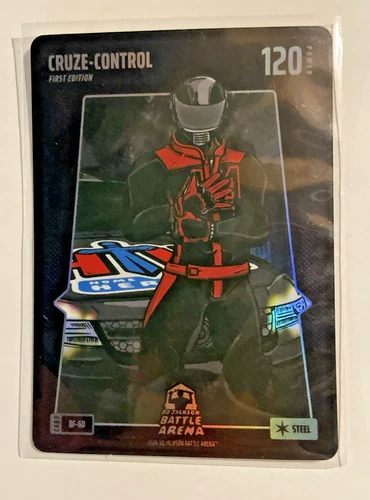Elly De La Cruz 2024 Bo Jackson Battle Arena Cruze-Control Steel Battlefoil Card