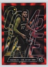 2019-20 Donruss Complete Players Holo Red Laser 90/99 Karl-Anthony Towns #2 05cf