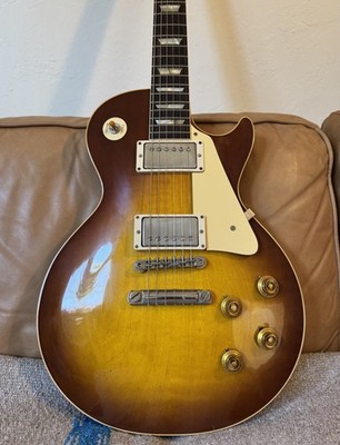 2025 Gibson Custom Shop Les Paul 1958 Reissue r8 - Iced Tea Burst VOS