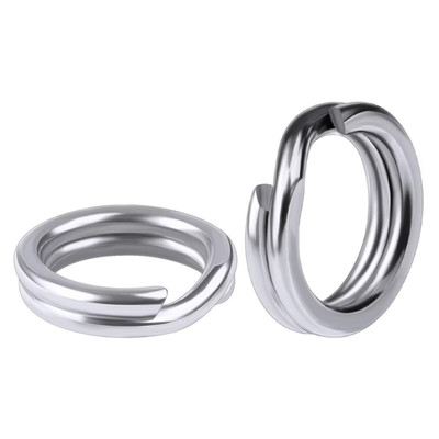 50 Stainless Steel Fishing Split Rings 25LB-350LB Heavy Saltwater Duty Big Game