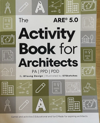Activity Book for Architects by B.Young Design, PA, PPD, PDD edition