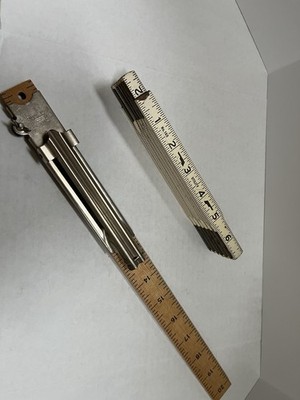 Vintage Skirt Marker & Vintage Measuring Stick Crafting Haberdashery Tools