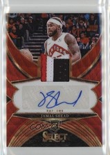 2024-25 Panini Select Rookie Jersey Red Wave Prizm 30/99 Jamal Shead Auto 1no5