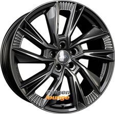 4x AEZ HAVANNA GREY - Gunmetal Gl&auml;nzend 8,5x19 ET35 5x112