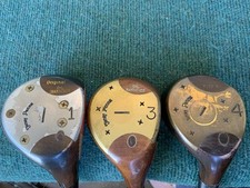 Toney Penna Original Oil Hardened Persimmon Wood Set - RH, 1/3/4, Stiff Steel  