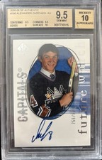 2005-06 SP Authentic Alexander Ovechkin Future Watch Rookie Auto /999 BGS 9.5 10