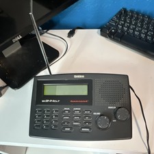 Uniden Bearcat BC244CLT Base Station Analog Scanner 10CH AM/FM Clock Black