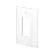 Oversized GFCI Wallplate, 0.75" Wider & Taller, Dust,Resistant, Flaw,Hiding