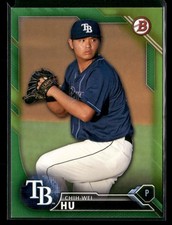 2016 Bowman Draft #BD-147 Chih-Wei Hu Green Border #/99