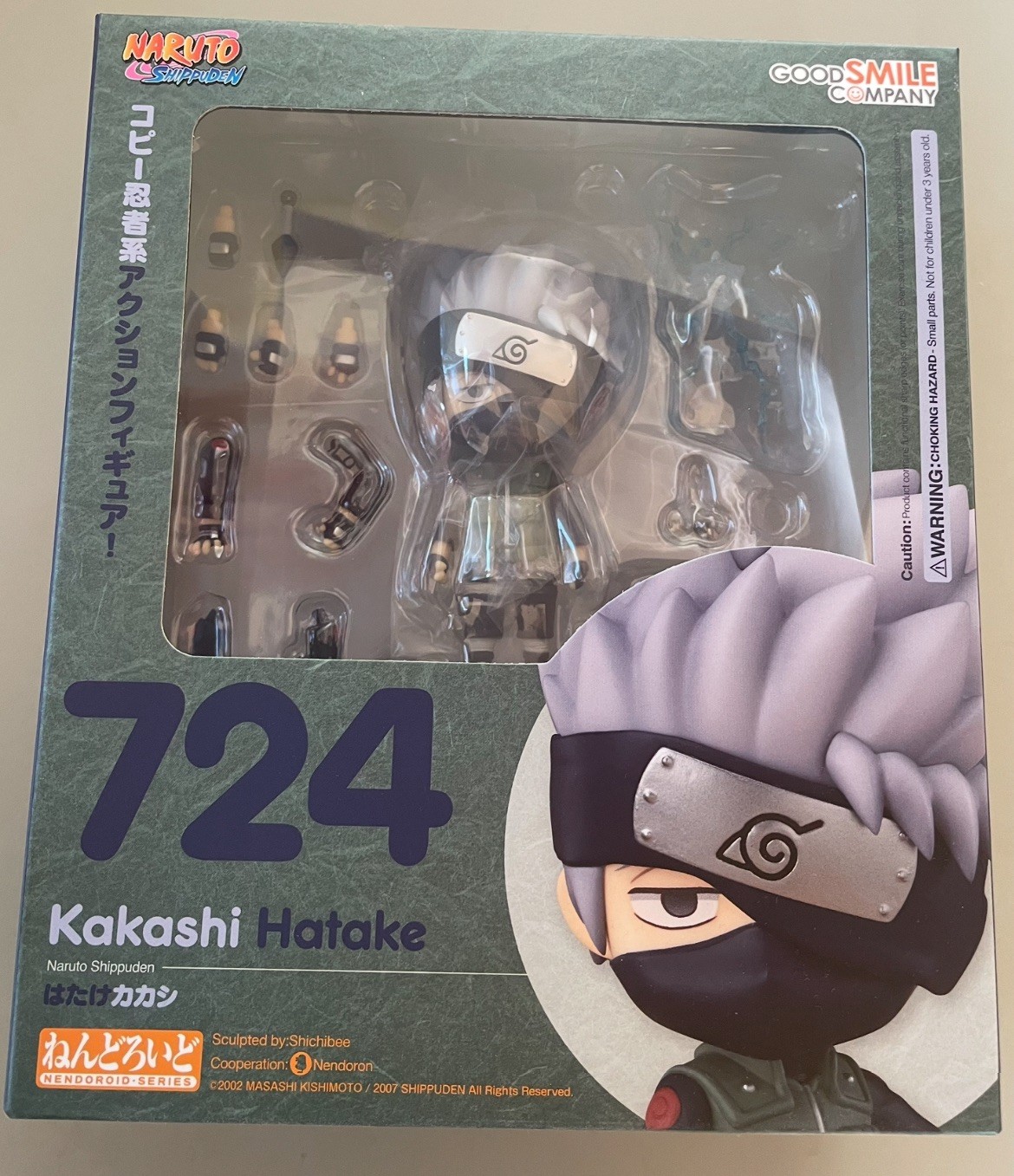 Good Smile Nendoroid #724 - Kakashi Hatake - Naruto Shippuden