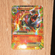Nintendo Pokémon TCG M Houndoom EX 22/162 BREAKthrough Ultra Rare Holo Full Art