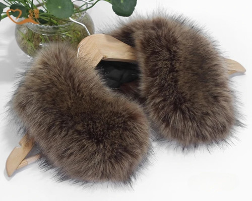 Mujeres Cuello de piel sintética 55 cm Hombres Chaquetas de invierno Abrigo Capucha Piel Bordes Cuello Calentador - Imagen 16 de 36