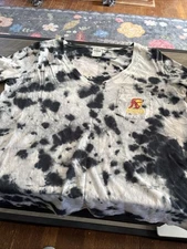 USC Women Victoria Secret PINK 5th & Ocean Size Large Black Gray Tee Never Worn