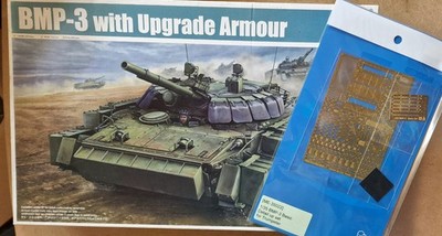 1/35 Trumpeter BMP3 mit Panzerung Upgrade. Plus Photoetch Upgrade