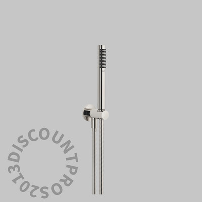 Dornbracht 27802660-080010 Round Hand Shower Set with Integrated Wall Bracket