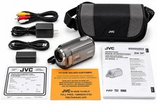 JVC Everio GZ-MG230 30GB HDD Camcorder 28x Zoom Complete Set Box Accessories