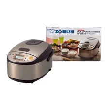 Zojirushi Micom NS-LGC05 Rice Cooker & Warmer - Stainless Black