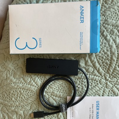 Anker USB-C data hub ￼ Bank Series 3 PowerCore PIQ Charger A1334 - NEW