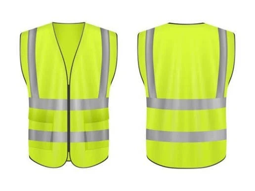 Super Duty Mesh High Visibility Safety Vest for Operations Black, Yellow, Orange - product detail image 3