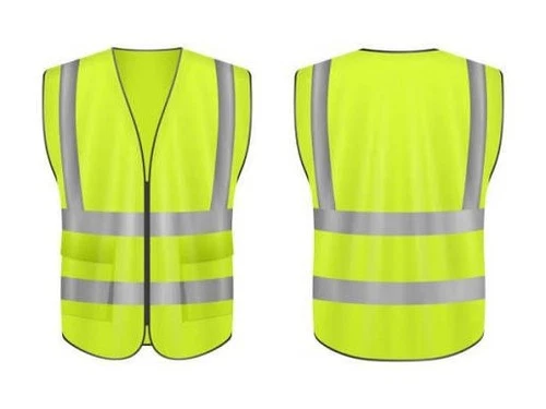 Super Duty Mesh High Visibility Safety Vest for Operations Black, Yellow, Orange image 3
