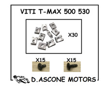 VITI E MOLLETTE X CARENE TMAX 500 530 2009 2010 2011 2012 2013 2014 2015 2016