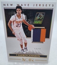 Cameron Johnson 2019-20 Panini Noir New Wave Jerseys #14/25  Rookie RC #NW-CJN