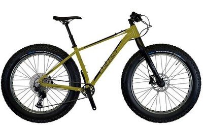 KHS 4 Season 3000 Small 15'' SLX 12 Speed Fat Bike Alloy / Carbon Fork  New