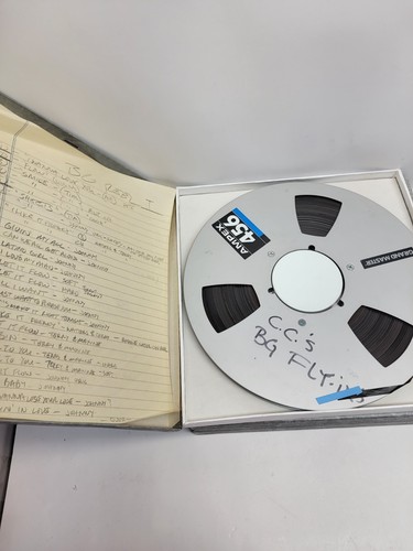 👀Ampex Grand Master 456 1/4" x 2500' Tape 10-1/2" Bb King Studio Lot Of 7 #9 👀 - Picture 10 of 17