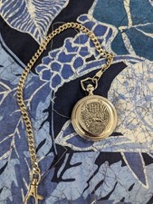 Vintage Harley-Davidson Franklin Mint Pocket Watch In Working Condition