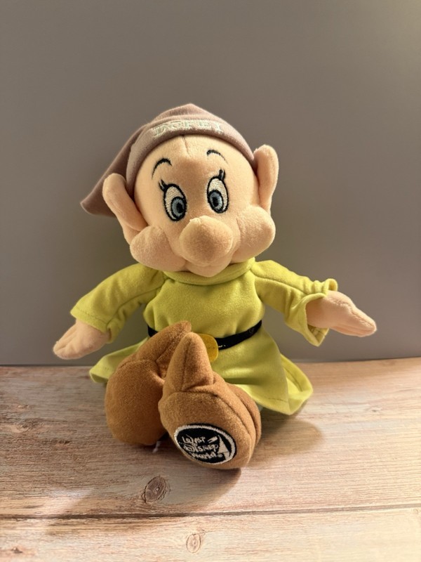 Dopey 11” Plush Bean Bag - Walt Disney World