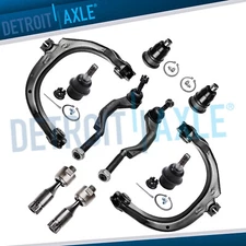 10pc Front Upper Control Arm Suspension Kit for GMC Envoy Chevy Trailblazer 9-7x