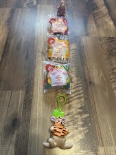 Lot Of 5 McDonalds Happy Meal Plush Toy 2000 Disney Pooh Friends Unwrapped