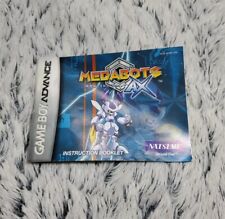 GBA Medabots AX: Rokusho Ver. Nintendo Game Boy Advance MANUAL ONLY