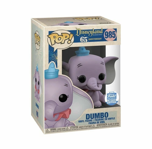 FUNKO POP! Disney 65TH Anniversary PURPLE DUMBO #985 Exclusive! IN HAND