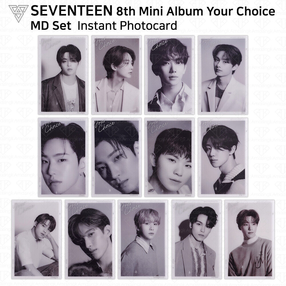 SEVENTEEN 8th Mini Album Your Choice MD Instant Photocard KPOP K-POP