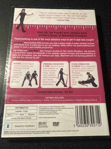 Lorraine Kelly - Walk Off The Pounds (DVD, 2013) - Picture 2 of 2