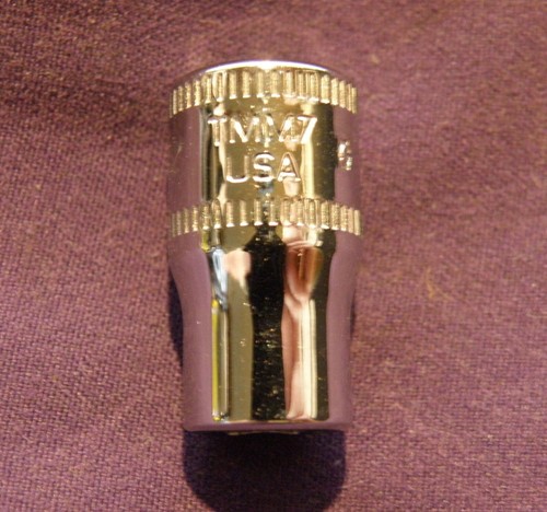 New Snap-On 1/4" Drive, 6 Point, 7mm Shallow Socket. TMM7 Made In USA. 1990 - Picture 3 of 6